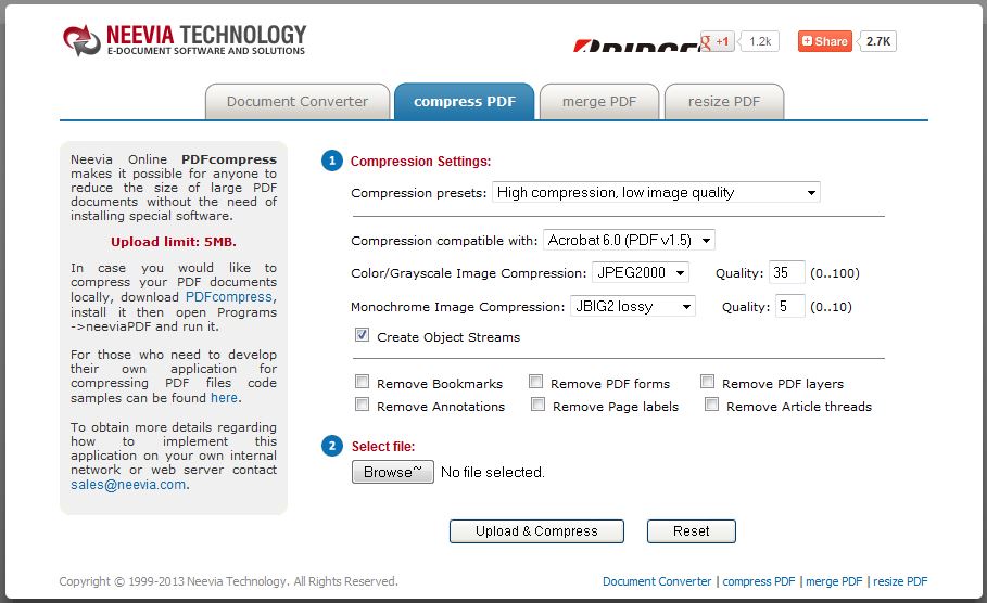 Best Free Software Compress Pdf